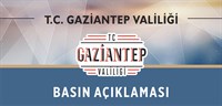 2019 Gaziantep Valiliği Basın Açıklaması